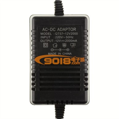 DC12V/2000mA=2A稳压直流电源适配器 线性变压器 AC-DC ADAPTOR For CCD CAMERA