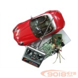 9901型四通道无线遥控赛车/汽车模型散件/电子制作套件