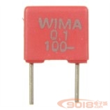 全新原装德国 WIMA 红威马发烧薄膜电容104 0.1uF/100v 脚距 5MM