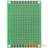 绿油单面FR-4环氧玻纤PCB万能板/电路板/洞洞板/万用板/实验板（5X7CM 厚1.6MM）
