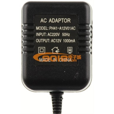 AC220V 50Hz转AC12V 1000mA=1A交流电源适配器 线性变压器 AC ADAPTOR