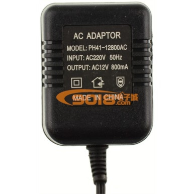 AC220V 50Hz转AC12V 800mA交流电源适配器 线性变压器AC ADAPTOR